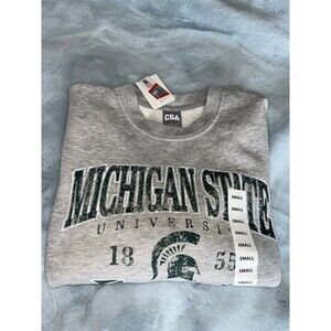 Michigan State University sweatshirt, Heather Gray brand new!